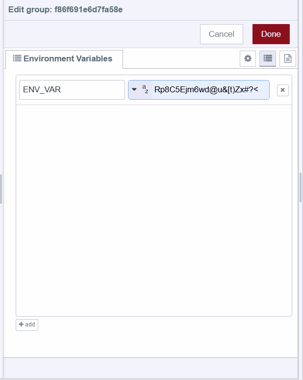 Image showing Node-RED Palette Search bar Image showing Node-RED Palette Search bar